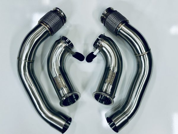 F9x M5 M8 RK Catless Race Downpipes