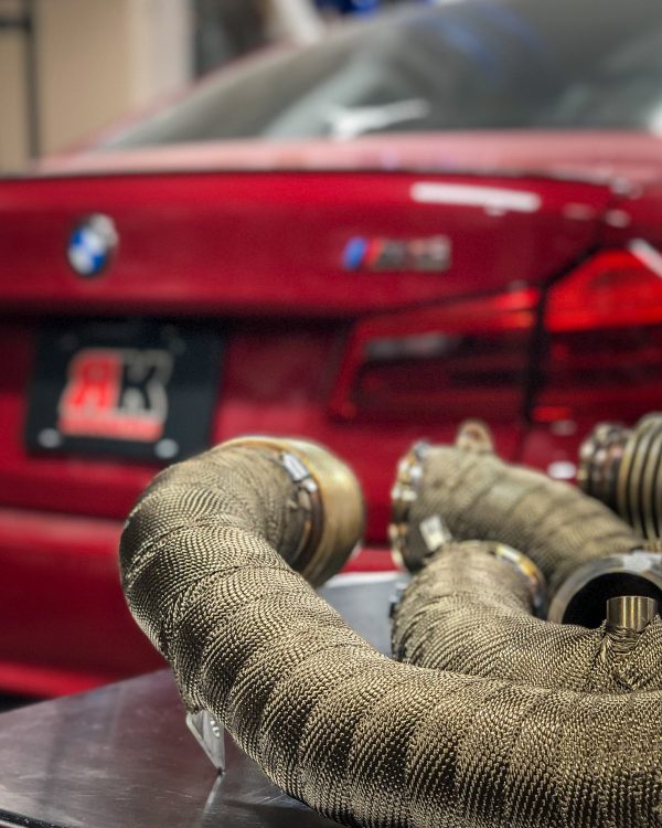 F9x M5 M8 RK Catless Race Downpipes - Image 2