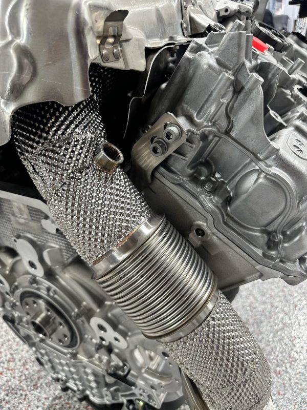 RK Autowerks S68 G90 M5 Catless Race Downpipes - Image 3
