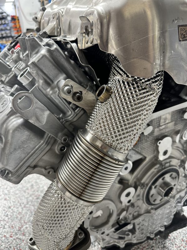 RK Autowerks S68 G90 M5 Catless Race Downpipes - Image 4